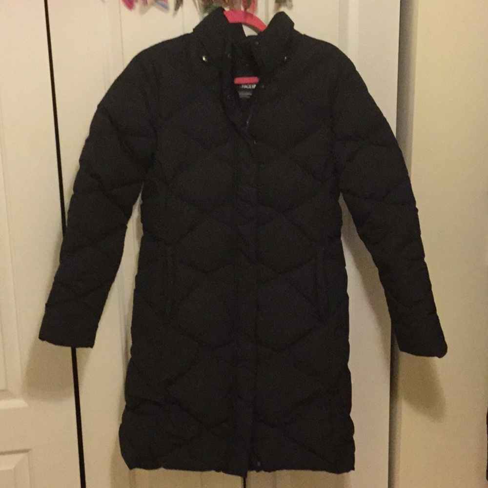 Black The North Face Down Parka Jacket